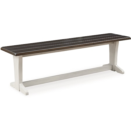 62" Dining Bench