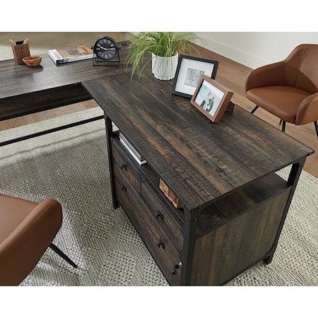 Steel River L-Shaped Desk