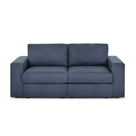 Wide-Arm Loveseat