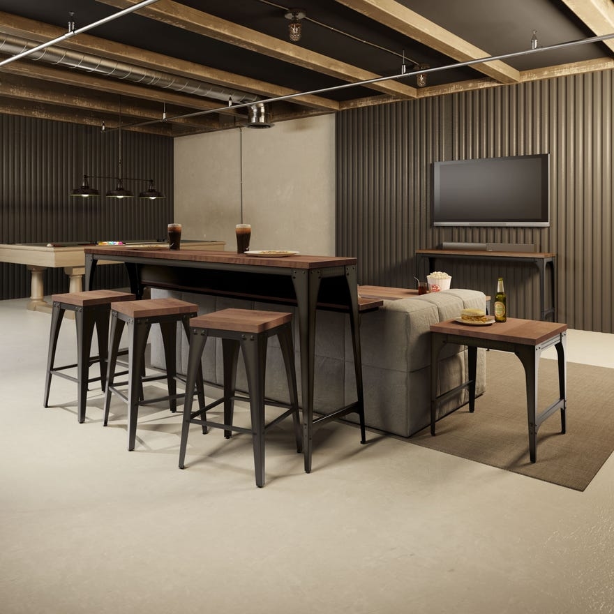 Upholstered Counter Height Stool