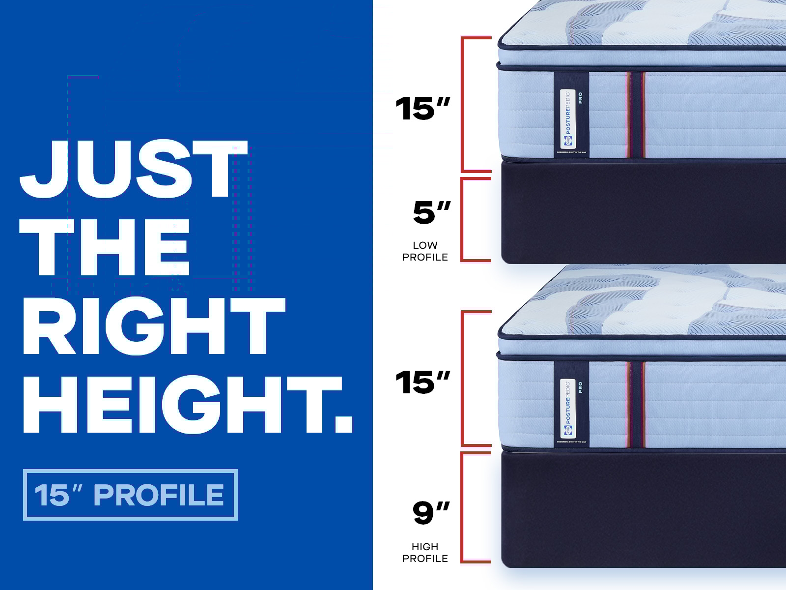 Sealy Posturepedic® Pro Isley Isley Euro Pillow Top Soft Queen
