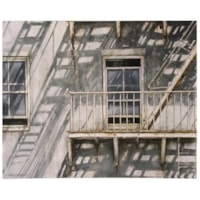 Window and Fire Escape by William Mangum
