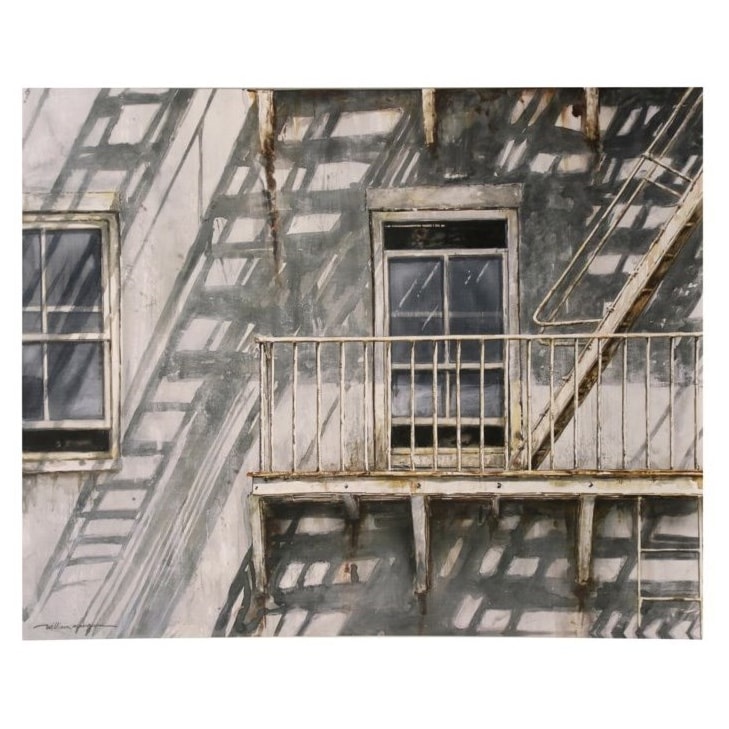 StyleCraft Wall Décor Window and Fire Escape by William Mangum