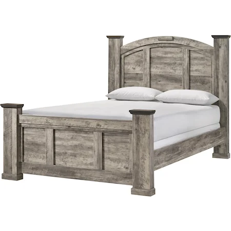 Queen Panel Bed