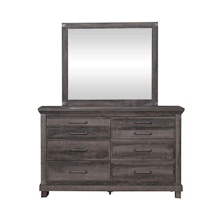 Dresser & Mirror Set