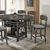 Furniture of America Stacie Counter Height Dining Set