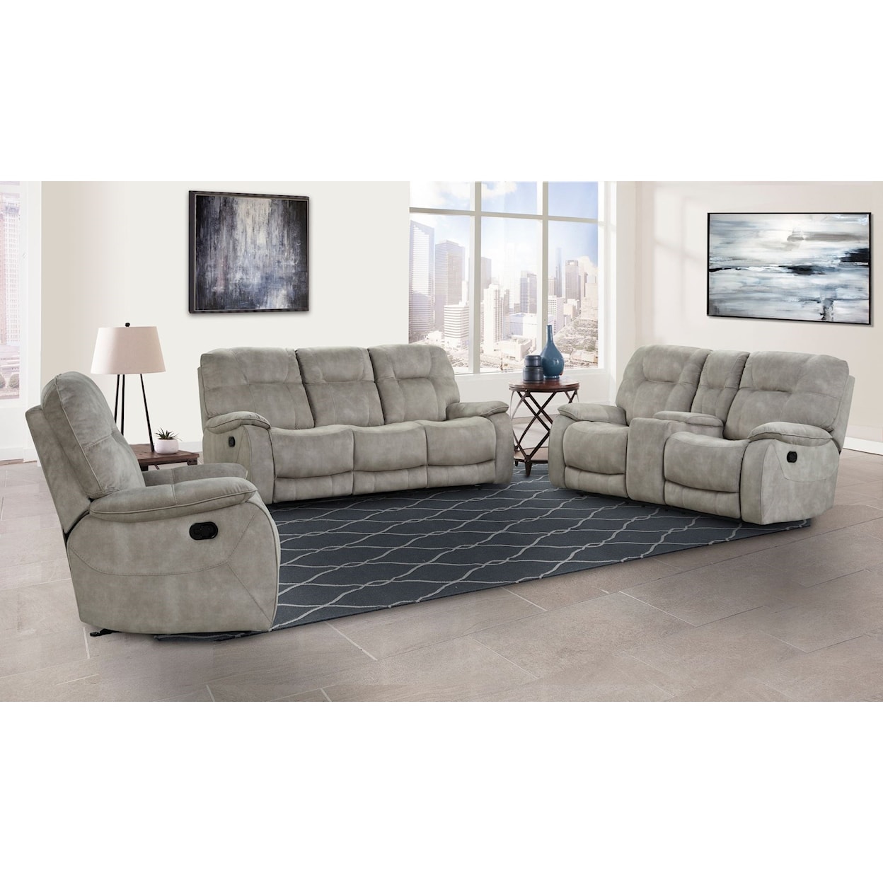 PH Cooper Reclining Living Room Group