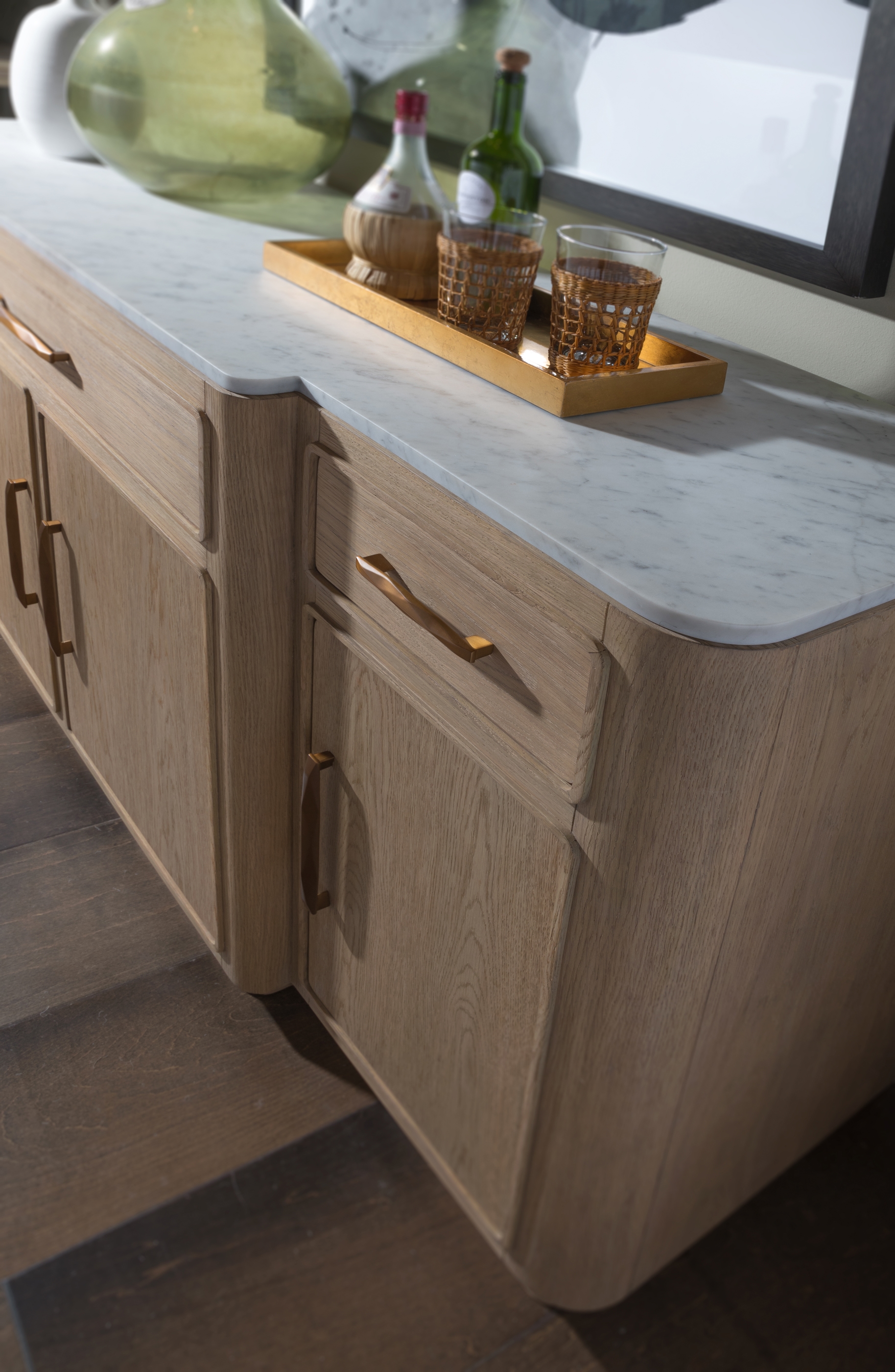 Buffet W/ Marble Top