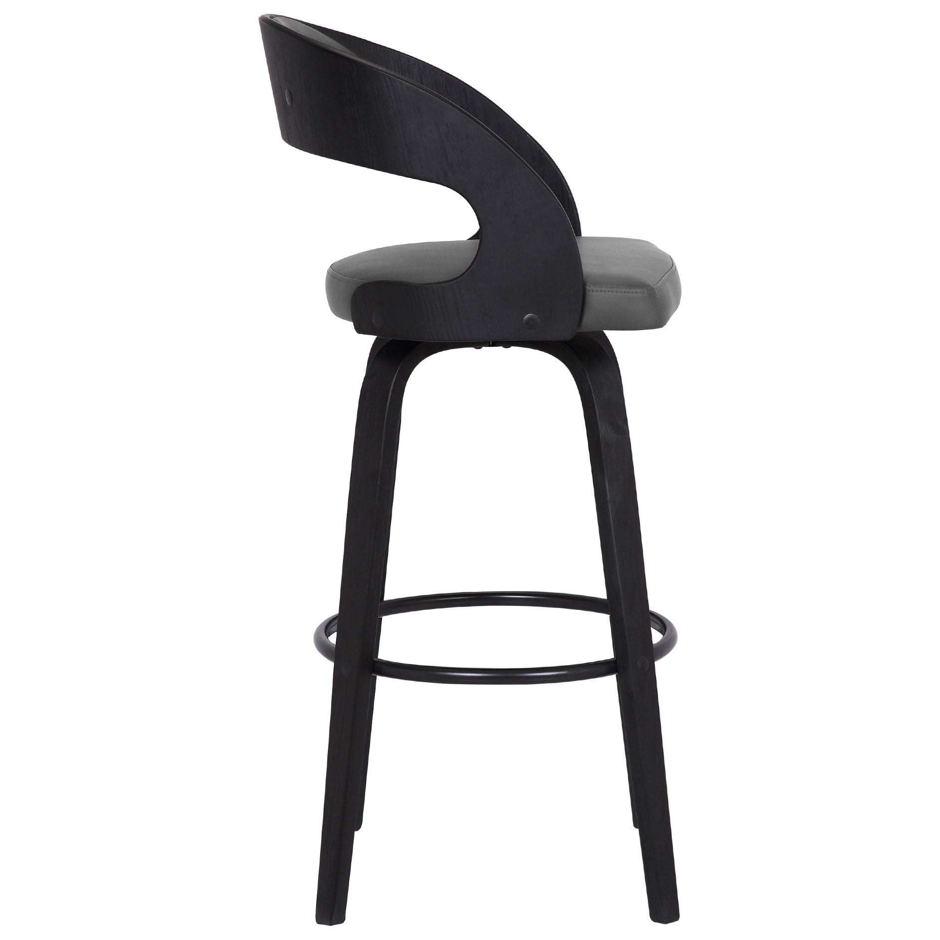 26" Upholstered Counter Height Bar Stool