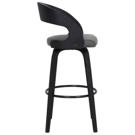 26&quot; Upholstered Counter Height Bar Stool