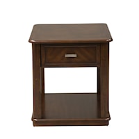 Casual 1 Drawer End Table