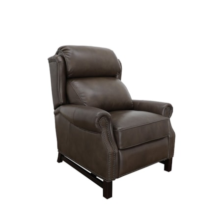 High Leg Push Back Recliner