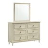 Elements International Gianna Dresser & Mirror Sets