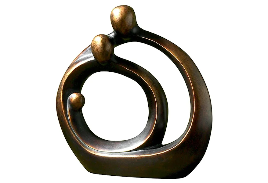 Accessories - Statues and Figurines Family Circles by Uttermost at Weinberger's Furniture