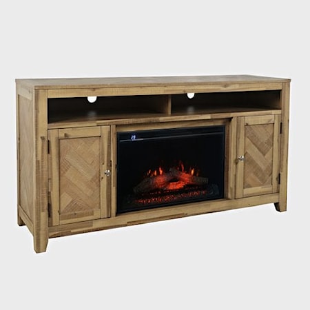 Fireplace with Logset