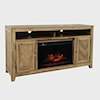 Jofran Bryce Fireplace with Logset