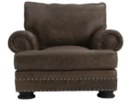 Bernhardt Bernhardt Living Foster Leather Chair without Pillows
