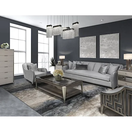 Contemporary 7-Piece Living Room Set