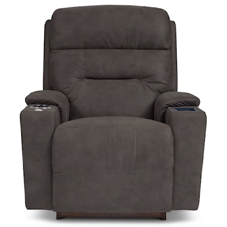 Power Rocking Recliner w/ Headrest &amp; Lumbar