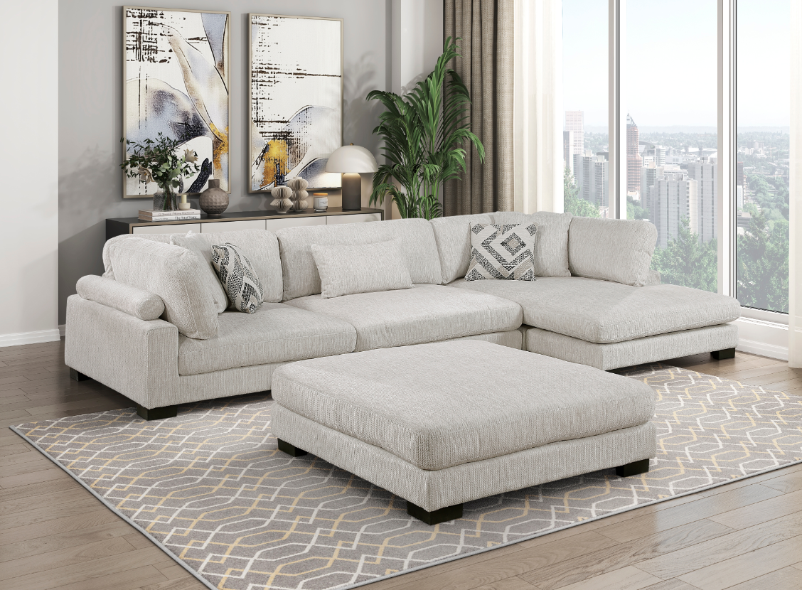 4-Piece Sectional Sofa