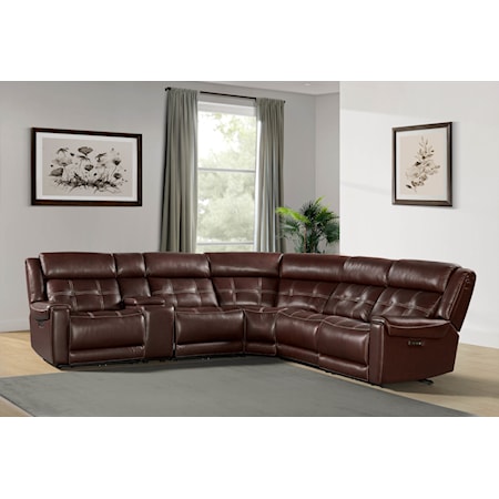 6-Piece Power Recline Sectional