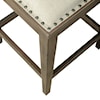 Liberty Furniture Americana Farmhouse Upholstered Console Stool