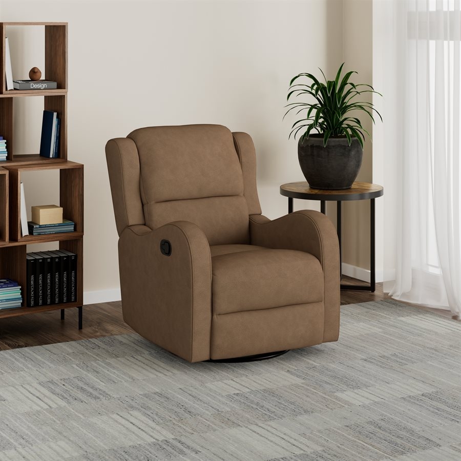 Emerald Henry Manual Swivel Glider Recliner