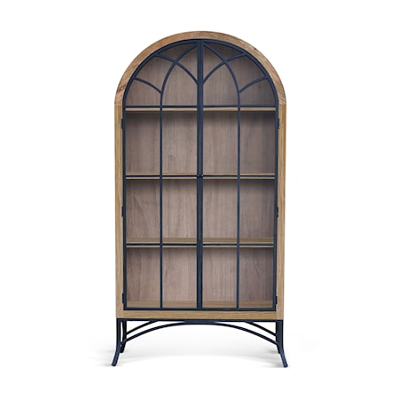 Ella Cabinet W/ Tempered Glass