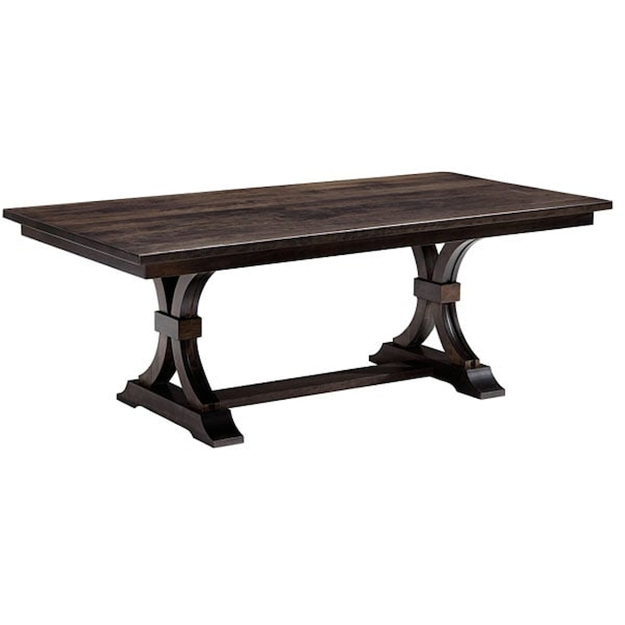 Amish Impressions by Fusion Designs Farmville Trestle Dining Table