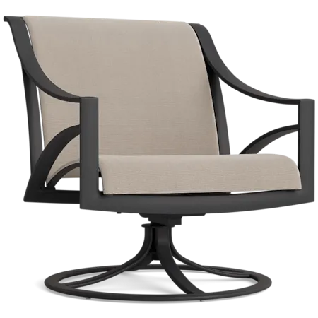 Sling Slope-Arm Motion Lounge Chair