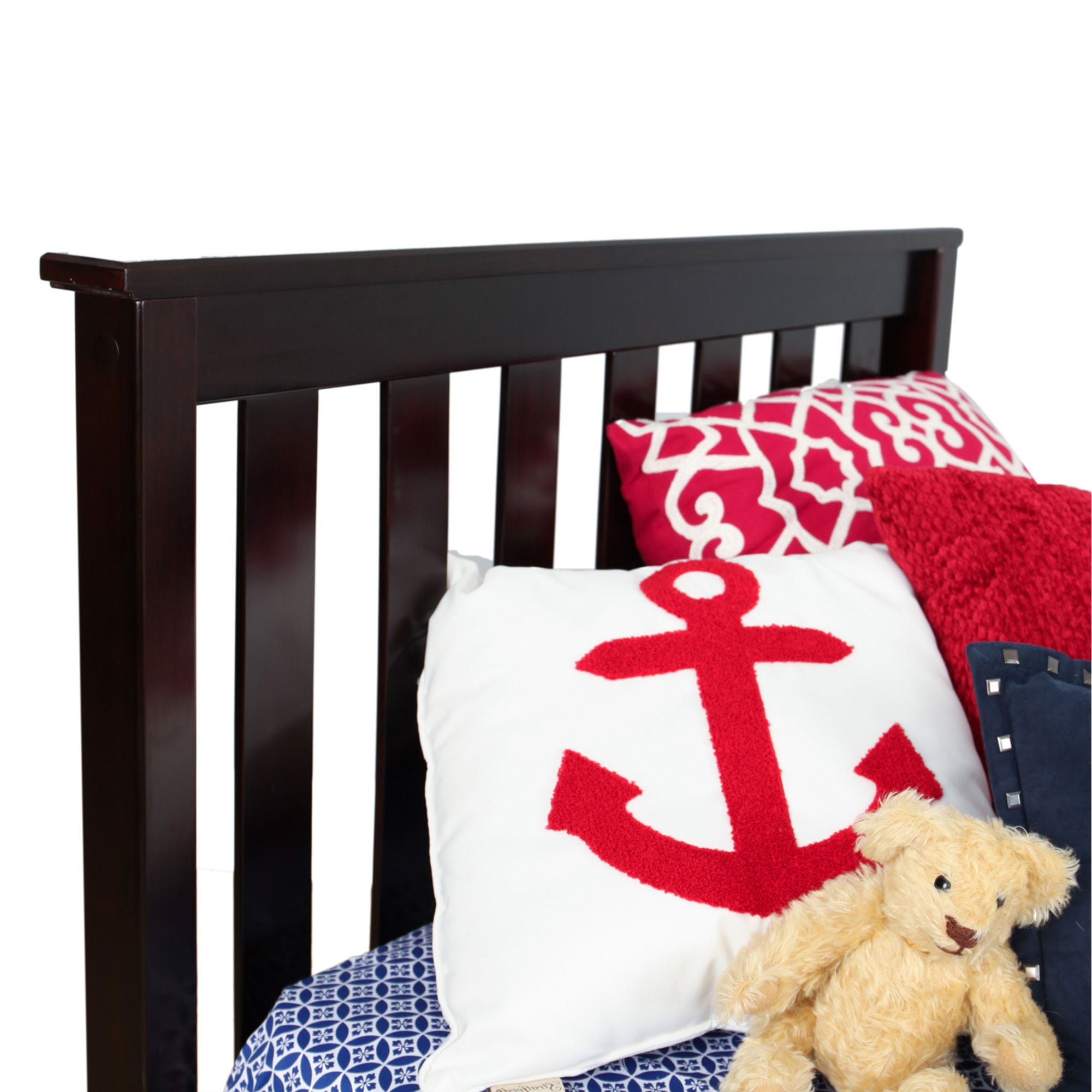 Jackpot Kids Single Beds Youth Twin Bed in Espresso