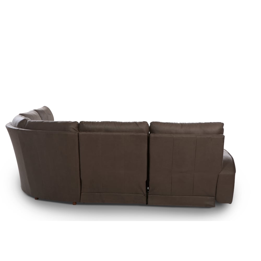 La-Z-Boy Maddox Power 4-Seat Sectional Sofa w/ HR & Lumbar