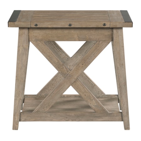 Brixton Rectangular Chairside Table