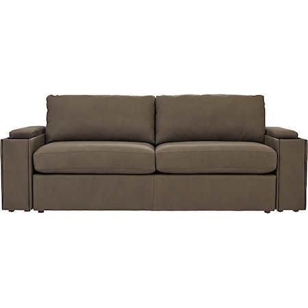 2-Seat Sofa with Two Storage Consoles