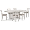 Benchcraft Robbinsdale 7-Piece Counter Height Dining Set