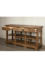 Riverside Furniture Hawthorne Coffee Table with Traditionally Turned Trestle Base