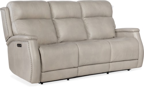 Contemporary Zero Gravity Power Reclining Sofa with Power Headrest