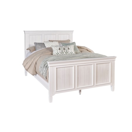 Queen Panel Bed with Standard Footboard
