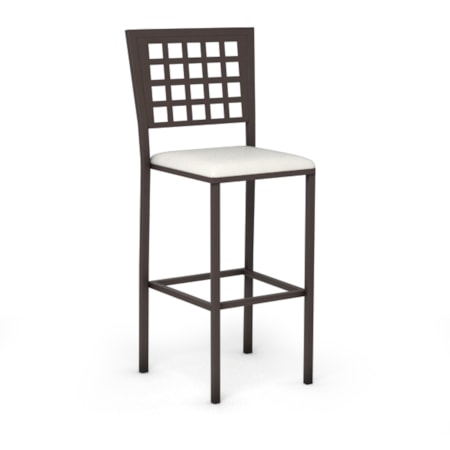 Metal Barstool w/Seat Pad