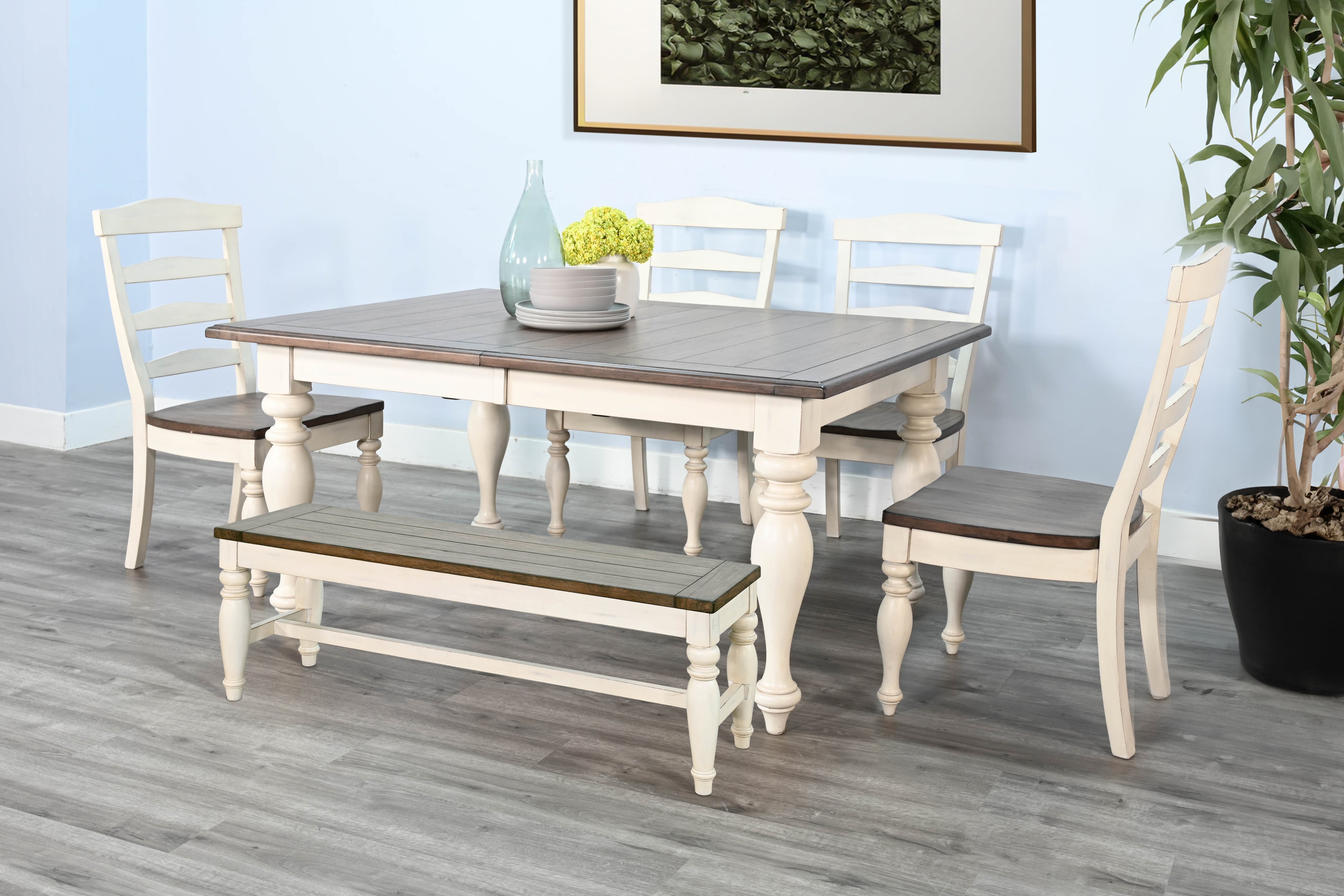 Sunny Designs Pasadena Rectangular Extension Dining Table