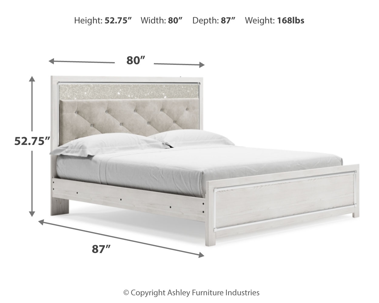 Signature Design by Ashley Altyra King Panel Bed