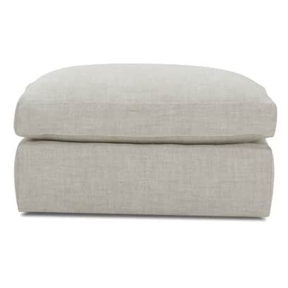 Transitional Accent Ottoman