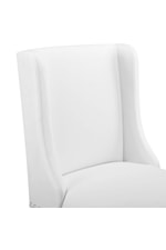 Modway Baron Dining Chair Fabric Set of 4