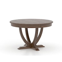 Customizable Round Wood Table