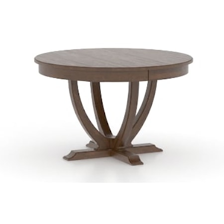 Round Wood Table