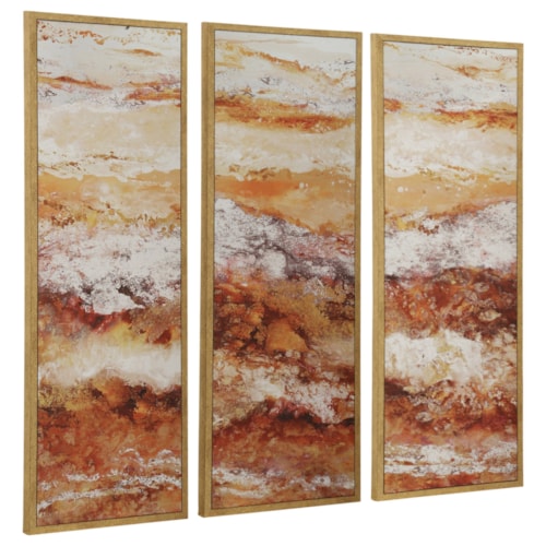 Set of 3 Contemporary Framed Prints