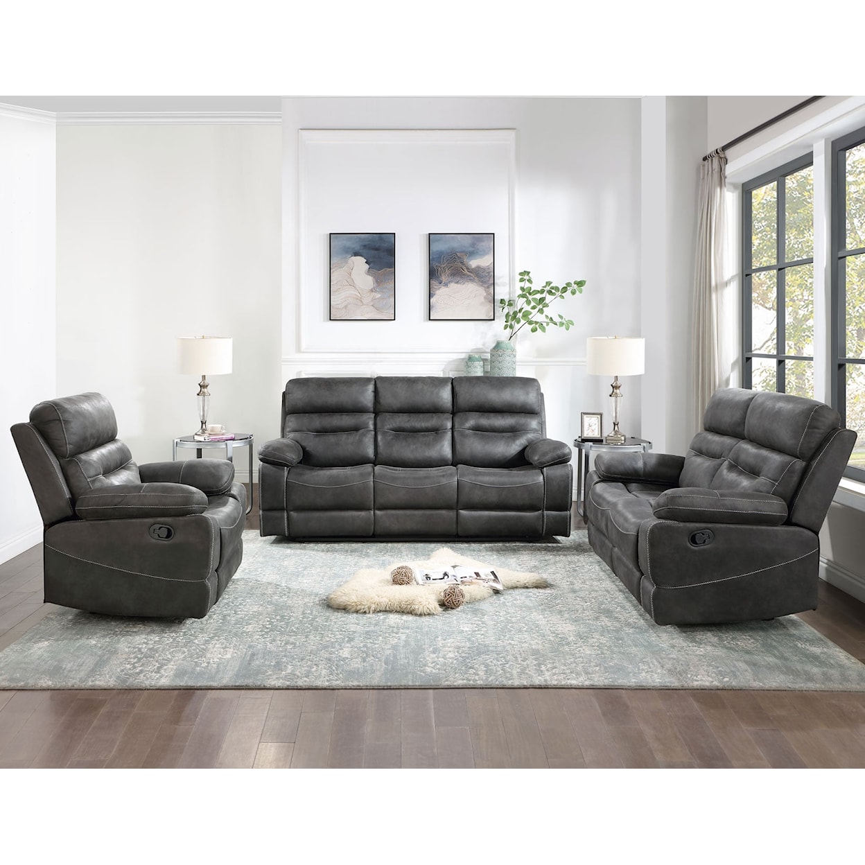 Prime Rudger Manual Reclining Sofa