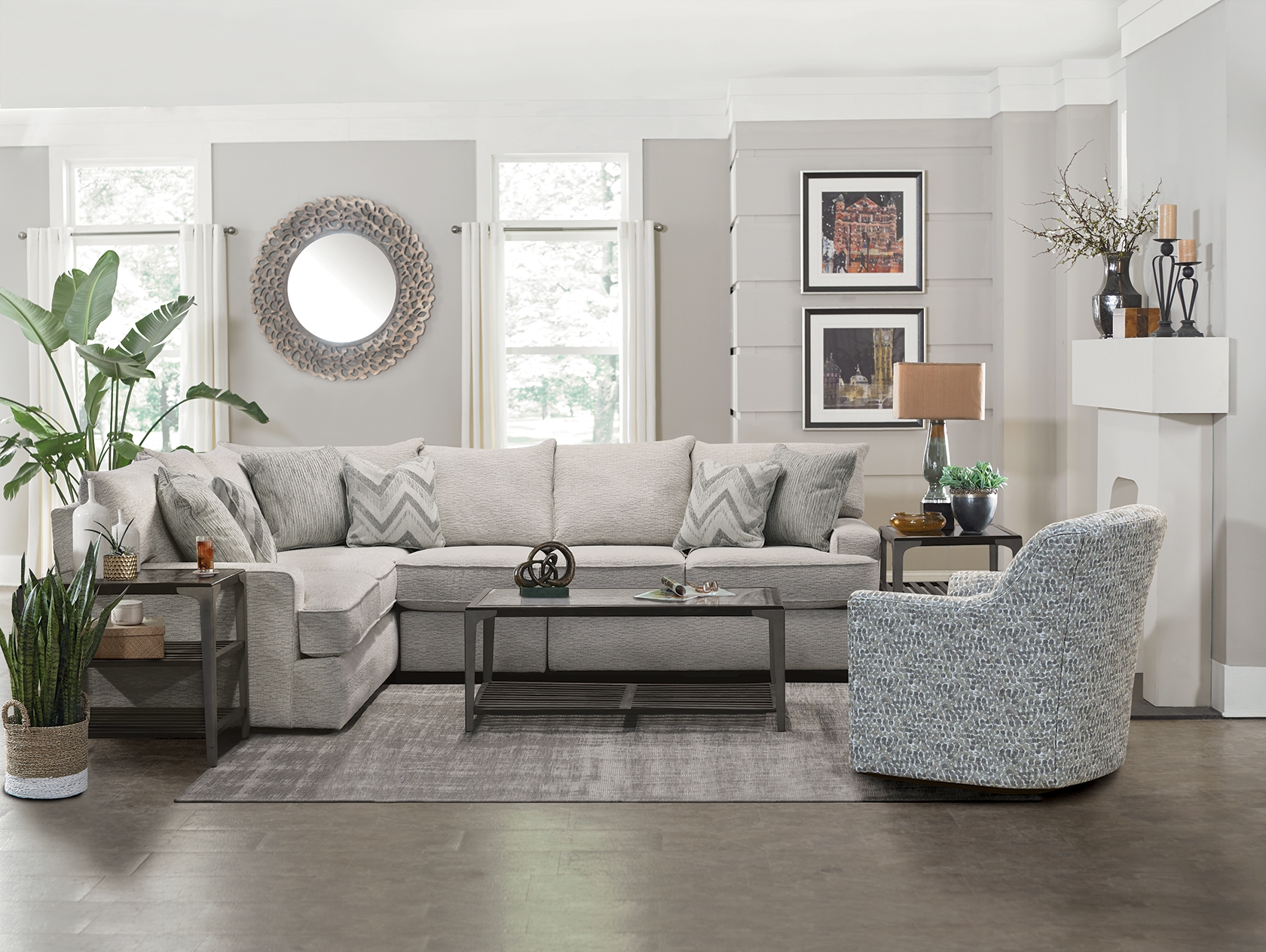 3-Piece Sectional Sofa