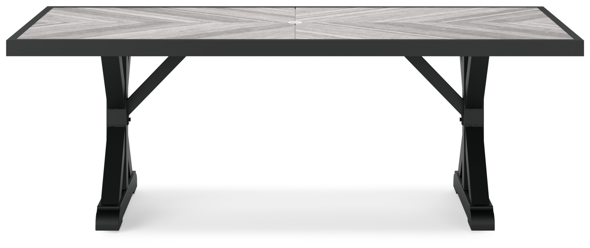 Signature Design by Ashley Beachcroft Rect Dining Table W/Umb Opt