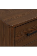 New Classic Ian 2-Drawer Nightstand with Felt Lined Top Drawer